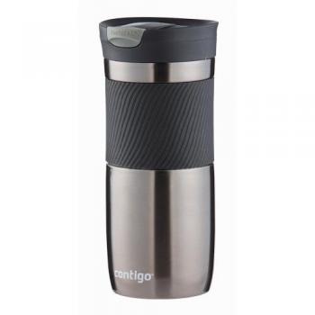 Contigo Byron Termo antigoteo, Unisex, Negro, 470 ml
