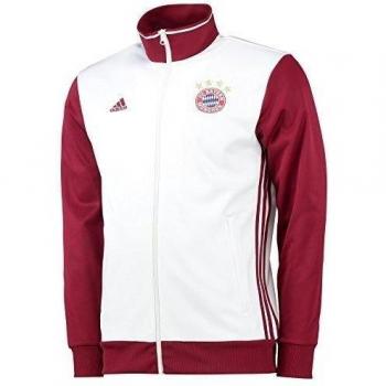 adidas Bayern de Munich 3S Trk Top - Camiseta para hombre, color blanco, talla M