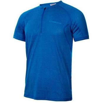 Trangoworld Nueno Camiseta, Hombre, Azul Oscuro/Azul Cielo, M