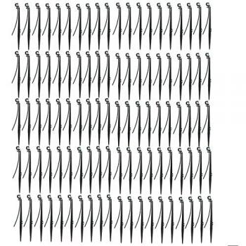 Microaspersor de Riego 180º con Estaca - Pack de 100 Unidades, Alcance de 1.2 a 2m, Caudal de 35 a 120 l/h