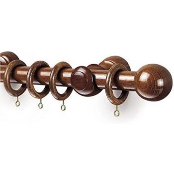 Terminal Madera Bola Bl2 Nogal 28 Mm - RIEL CHYC - 1479012