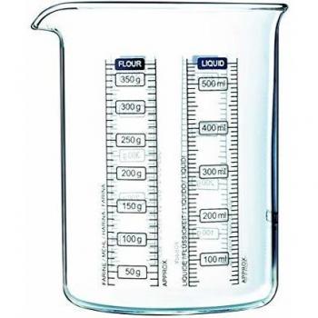 Vaso medidor Pyrex Kitchen Lab Vidrio 0,5 L