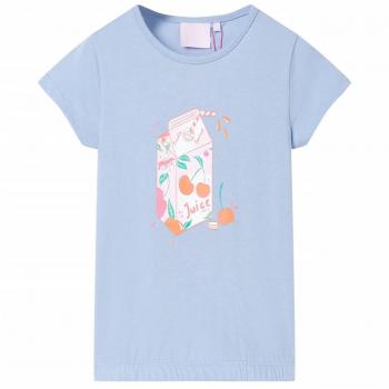 Camiseta infantil azul 116