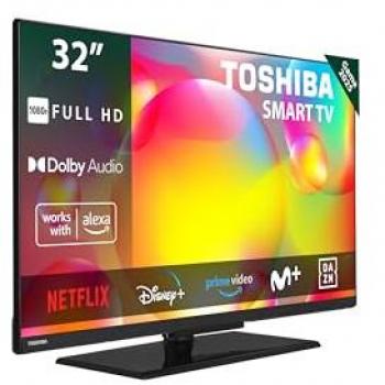 Toshiba Smart TV 32 LED Full HD HDR10 Dolby Audio con Asistente de Voz Alexa
