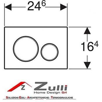 Geberit 115.882.KL.1 Pulsador, Cromado