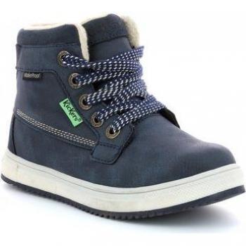 Kickers Kids Yepo WPF Boots - Navy Blue