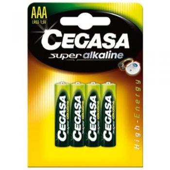 Pila Super Alcalina AAA LR03 (4 Unidades)