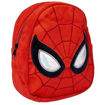 Mochila Escolar Spider-Man Roja 18 x 22 x 8 cm
