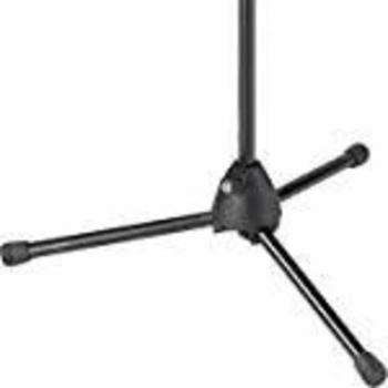 K&M 12297 Piano Lamp, 12 LEDs, 2500 Lux Intensity, Flexible Gooseneck, Silver
