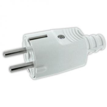 Clavija recta 16 A con toma tierra Electro Dh Bliter 36.028/N/BT