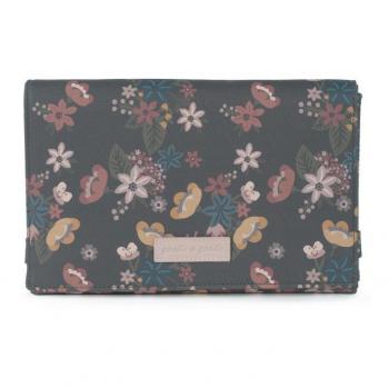 Pasito a Pasito Cambiador Plegable Garden Gris con Estampado Floral