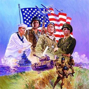 SunsOut The Armed Forces 500-Piece Jigsaw Puzzle