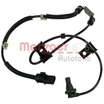 Sensor ABS Metzger 0900681 para Hyundai Accent y Kia Rio, Raddrehzahl delantero izquierdo