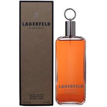 LAGERFELD Homme Classic by Karl Lagerfeld Eau de Toilette Spray 150ml, Multicoloured, Pack of 1