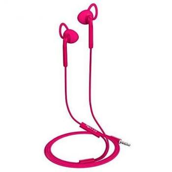 Auriculares Estéreo Celly UP400 Activos 3.5mm Rosa con Micrófono