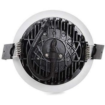 Greenice | Foco Downlight LED 13W 1.100Lm Intensidad-CCT Regulable Circular 30.000H [DL49 90 13W]