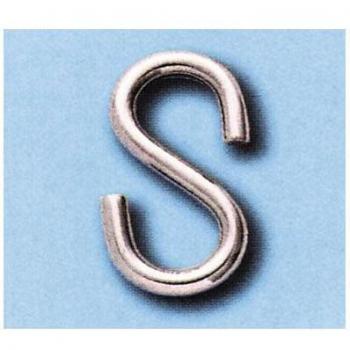 Gancho S simétrico inoxidable AISI316 06mm - Caja de 10 unidadesTornillo Fadis galvanizado cabeza plana 4,5 21x035 - Caja