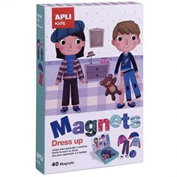 Apli Kids - Dress Up Juego Magnético, Color Multicolor, 17557