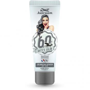 Hairgum Sixty's Color Semi-Permanent Hair Dye #Steel 60ml