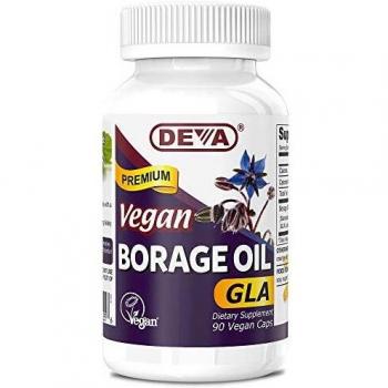 Deva Nutrition Deva Vegan Borage Oil, 500mg, 90 Vegan Caps