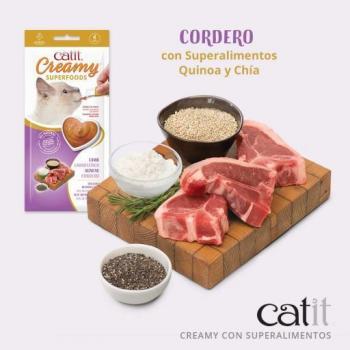 Catit Creamy Lamb Superfood Snack with Quinoa and Chia