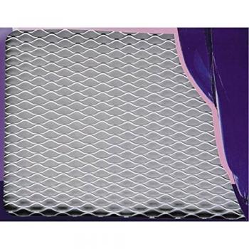 Sumex Raf1000 - Rejilla AluminioHexagonal Type, 33X100 cm, Plata