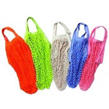 Bolsa malla verde algodón bio Ecodis