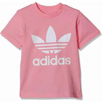 adidas Trefoil tee Camiseta, Unisex bebé, rossua/Blanco, 62