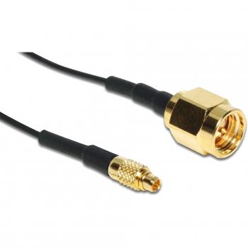SMA to MMCX Antenna Cable Adapter - 12 cm, High-Frequency, Gold-Plated Connectors