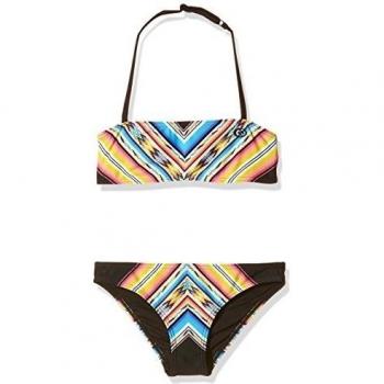 Rip Curl - Bikini para chica, estilo mejicano Negro negro Talla:16