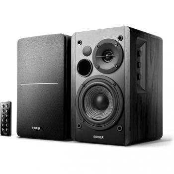Edifier R1280DB Powered Bookshelf Bluetooth Speakers, Black, Medium