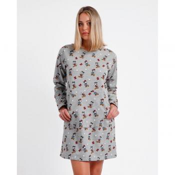 Disney Camisola Manga Larga Estampada Sketch Gris para Mujer