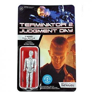 Terminator 2 ReAction Figura T-1000 Patrolman Metallic 10 cm Funko Figures