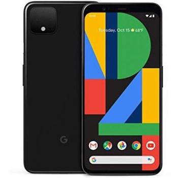 Google Pixel 4 XL (6,3 pulgadas, Android) SIM libre Factory Smartphone 4G/LTE (modelo británico) (Just Black, 128 GB)