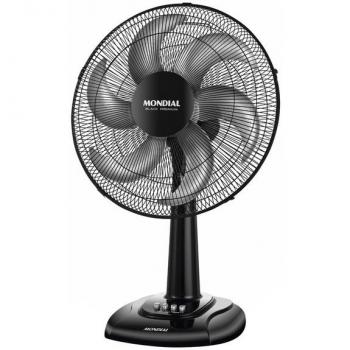 Mondial V646P Ventilador, 85 W, 3 Velocidades, Negro