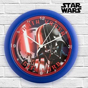 Star Wars Reloj de Pared con Imagen de Darth Vader de la Saga