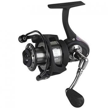 Mitchell 398 - Carrete de Pesca de lanzado, Color Negro