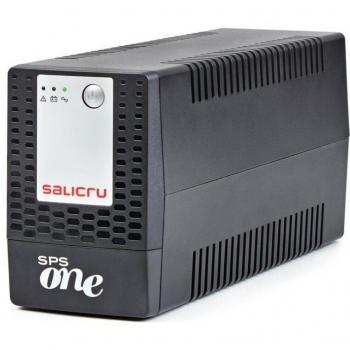 Salicru SPS 700 ONE Black IEC UPS (Uninterruptible Power Supply) 700VA 360W Line-Interactive Tower Format with 4 IEC Outlets