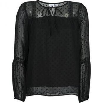 Blusa VIEDEE de encaje con detalles de topos para mujer
