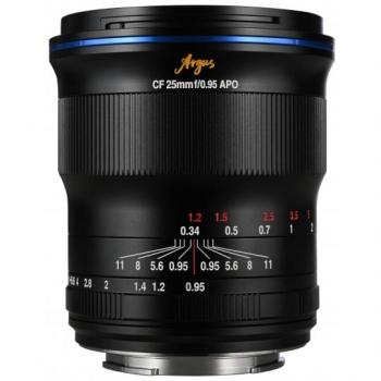 Objetivo Laowa Argus 25 mm f/0,95 APO para Fujifilm X