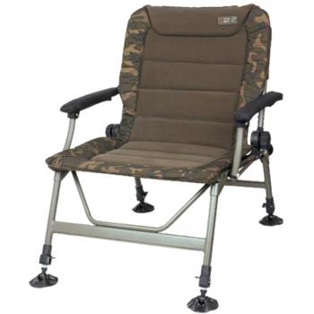 Silla Reclinable Fox R2 Camo - Silla de Camping con Camuflaje
