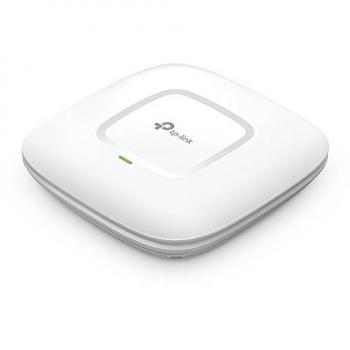 TP-Link CAP300 - Punto de Acceso Inalámbrico N300, Montaje en Techo/Pared, PoE Pasivo, Gestión Centralizada, 2 Antenas Internas, Ethernet Blanco