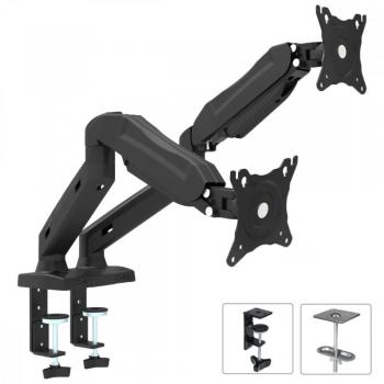 Soporte de TV Universal Maclean MC-862 26-55 hasta 40kg VESA 400x400 Negro