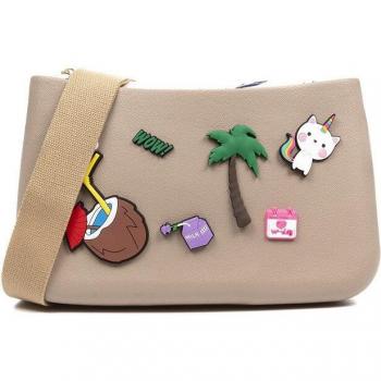 Bolso bandolera LIBELULLA Villareggia con correa ajustable y bolsa interior intercambiable