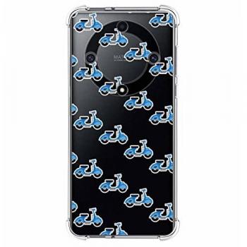 Funda Antigolpes de Silicona para Huawei Honor Magic 5 Lite 5G - Diseño Scooter con Dibujos
