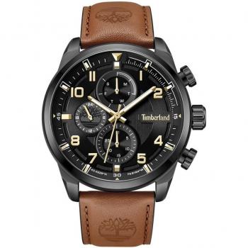 Reloj Timberland Henniker TDWGF2201102 de piel y correa marrón