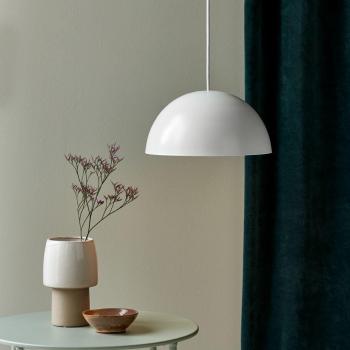 Lámpara colgante Ellen blanca Ø30 cm E27 ajustable sin bombilla