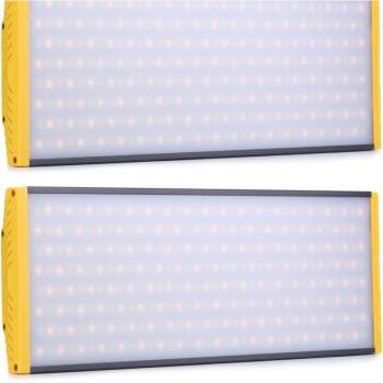 Ikan Onyx Half x 1 Bi-Color 3-Point LED Light Kit, Graphite