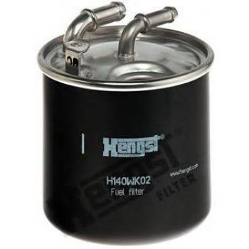 Filtro de combustible HENGST FILTER H140WK02, tipo: Filtro de combustible, características: alta eficiencia en la filtración, diseño optimizado para un flujo de combustible constante, resistencia a la corrosión y durabilidad prolongada