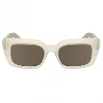 Calvin Klein CK24512S Women's Sunglasses Chalk White 9/CAT2